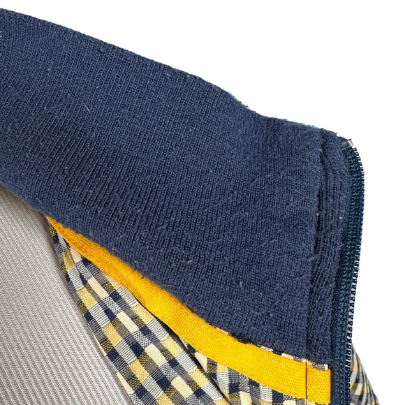 Vintage Nike Harlem Renaissance Rens Jacket Men's XXL 2XL Striped Blue Yellow - Picture 12 of 12